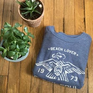 Billabong blue crew neck